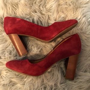 Franco Sarto Evie Heel burgundy size 6.5